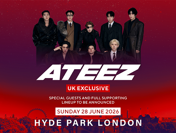 ATEEZ BST Hyde Park announcement