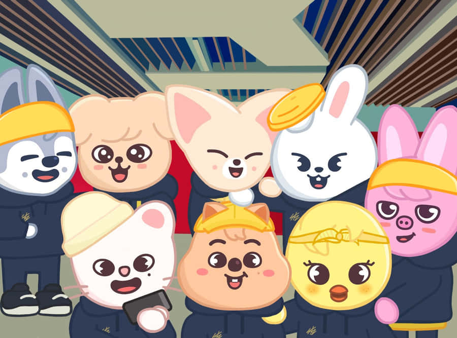 K-POP character lineup
